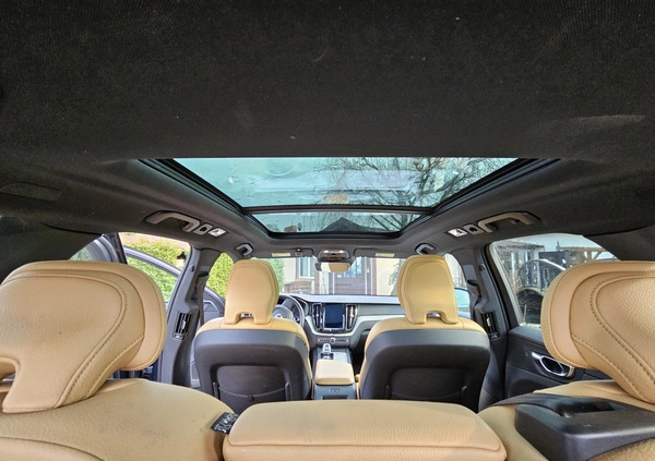 Volvo XC 60 cena 142000 przebieg: 52560, rok produkcji 2020 z Sieraków małe 191